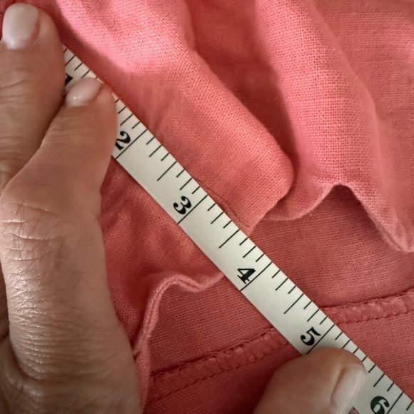 J. Crew linen blend scalloped hem shorts • women’s size 10 - Picture 7 of 7